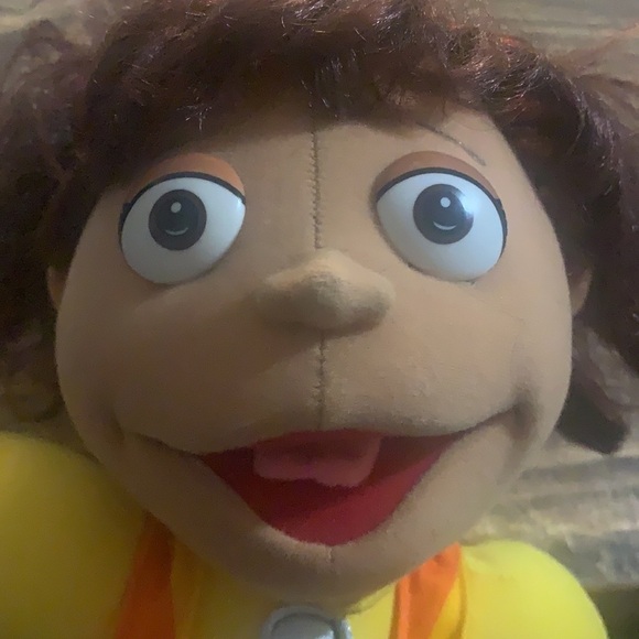 Puzzle place vintage plush doll Kiki Hispanic TV 90s PBS Russ new with tags NWT - Picture 11 of 11